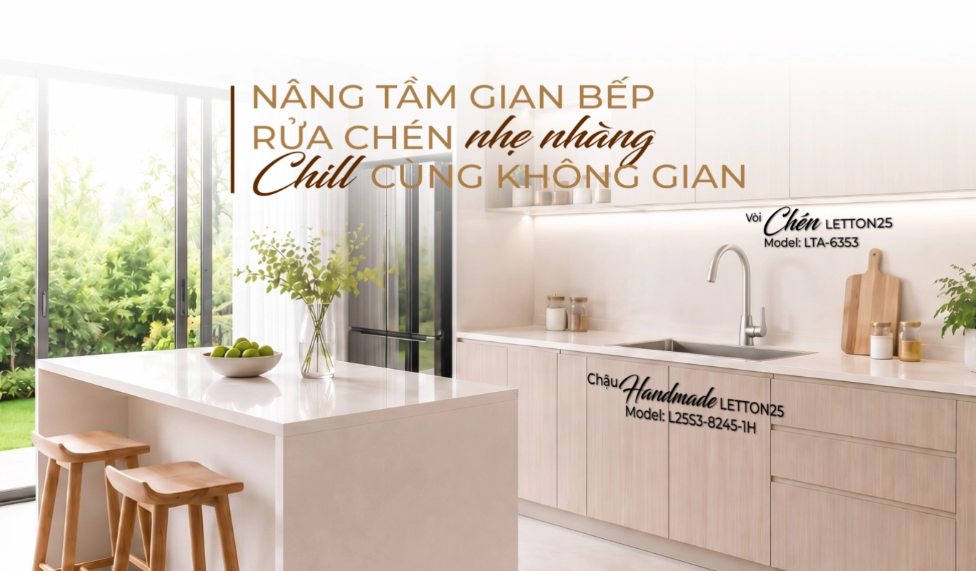 Chill cùng không gian bếp