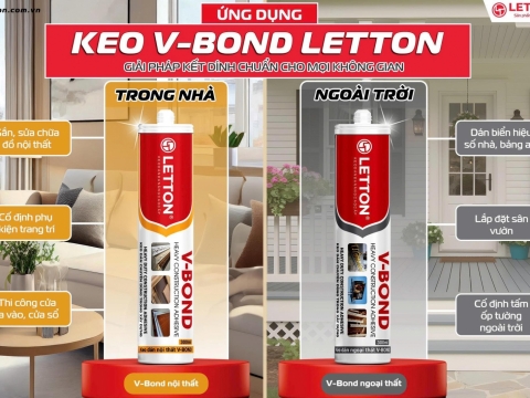 🔥 V-BOND LETTON – GẮN KẾT MỌI KHÔNG GIAN, LAN TỎA NIỀM TIN BỀN VỮNG