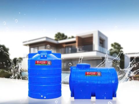  BỒN NƯỚC NHỰA LETTON -GIẢI PHÁP AN TÂM CHO MỌI NGÔI NHÀ