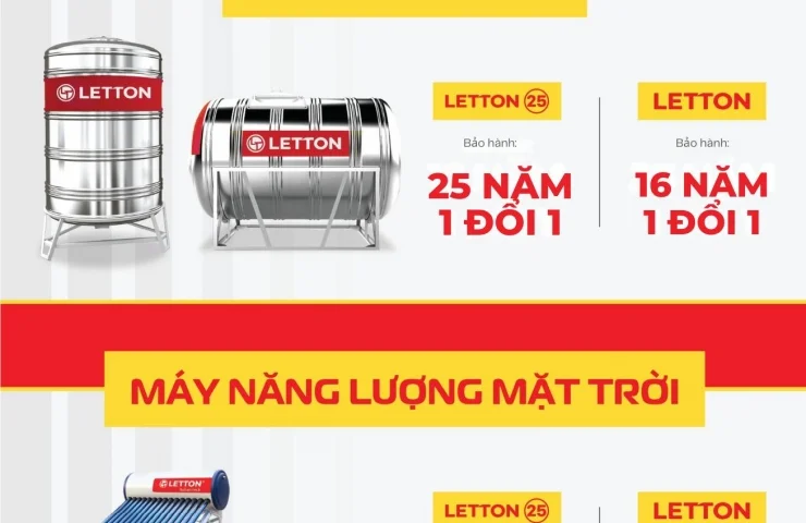 LETTON ĐỒNG HÀNH CÙNG CHẤT LƯỢNG SỐNG
