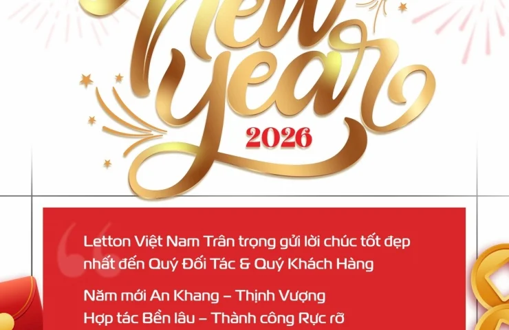 🎉 Chúc Mừng Năm Mới 2026 – Letton Việt Nam Tri Ân Quý Đối Tác & Khách Hàng