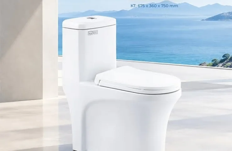 BỒN CẦU LETTON LUXURY LKX-5008 – GỌN GÀNG, SẠCH SẼ, TIỆN NGHI