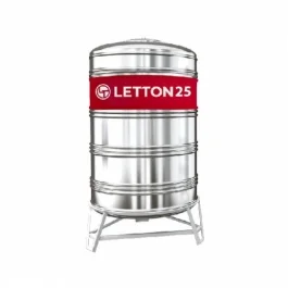 BỒN INOX ĐỨNG 2000L - LETTON 25