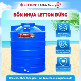 BỒN NHỰA LETTON ĐỨNG - 300L