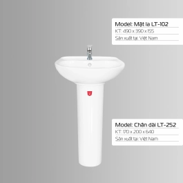 LAVABO LETTON LT - 102 + LT - 252 