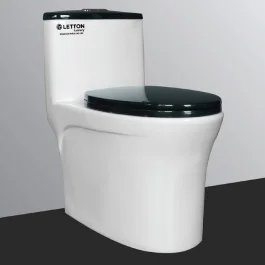 BÀN CẦU LETTON LKX - 110 NẮP ĐEN