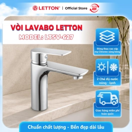 Vòi Labvabo Nóng Lạnh Đồng Thau Mạ Crome LETTON LTSV - 627