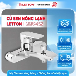 Củ Sen Nóng Lạnh Đồng Thau Mạ Crome LETTON LTSV - 825