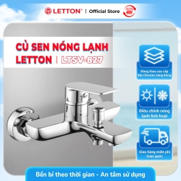 Củ Sen Nóng Lạnh Đồng Thau Mạ Crome LETTON LTSV - 827