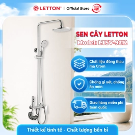 Sen Cây Nóng Lạnh Đồng Thau Mạ Crome LETTON LTSV - 9212