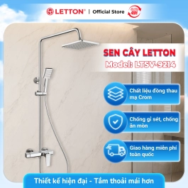 Sen Cây Nóng Lạnh Đồng Thau Mạ Crome LETTON LTSV - 9214