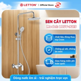 Sen Cây Nóng Lạnh Đồng Thau Mạ Crome LETTON LTSV - 9215