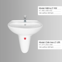 LAVABO LETTON LT - 102 + LT - 201 
