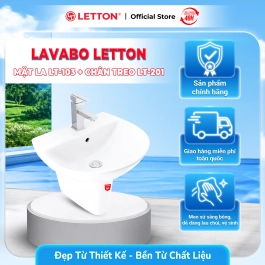 Lavabo LETTON LT - 103 + LT - 201 