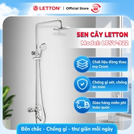 Sen Cây Nóng Lạnh Đồng Thau Mạ Crome LETTON LTSV - 922