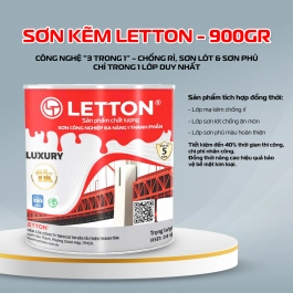 SƠN KẼM LETTON CAO CẤP - 900GR