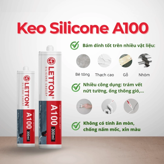 SILICONE CAO CẤP LETTON A100