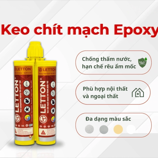 KEO CHÍT MẠCH EPOXY LETTON