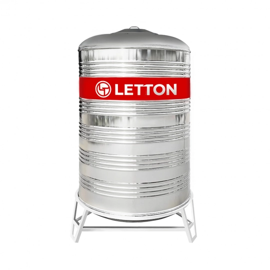 BỒN INOX LETTON 18 - ĐỨNG 1000L