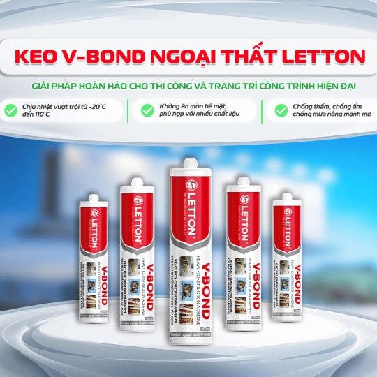 KEO NGOẠI THẤT V- BOND LETTON