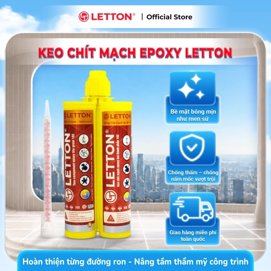 KEO CHÍT MẠCH EPOXY LETTON