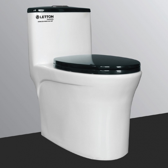 BÀN CẦU LETTON LKX - 110 NẮP ĐEN