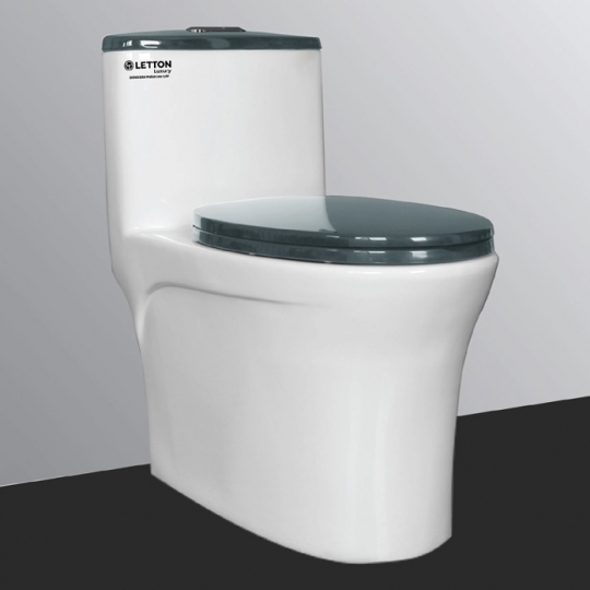 BÀN CẦU LETTON LKX - 110 NẮP XÁM