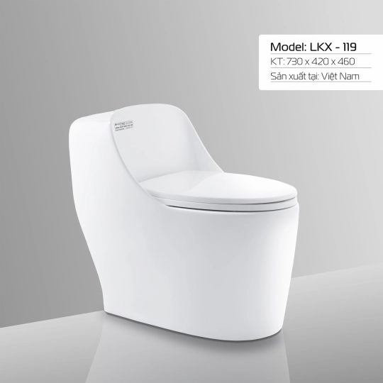 Bàn Cầu LETTON LUXURY LKX-119 