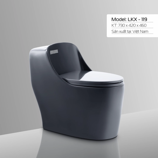 BÀN CẦU LETTON LKX - 119 XÁM