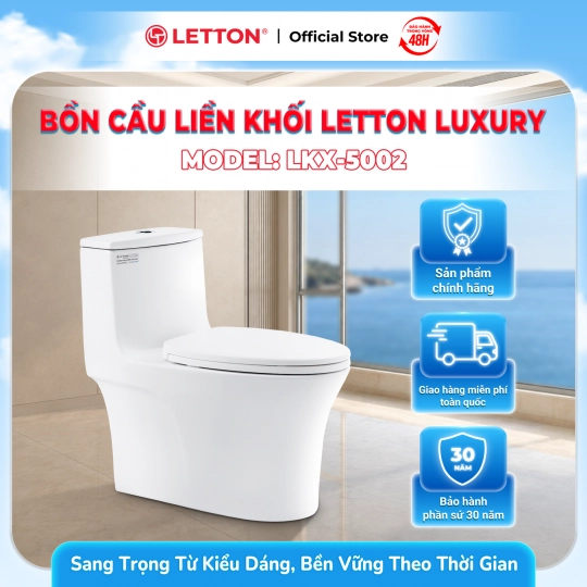 Bàn Cầu LETTON LUXYRU LKX-5002