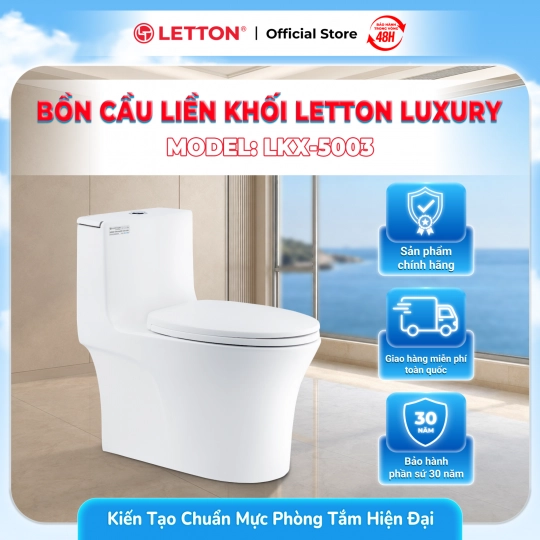 Bàn Cầu LETTON LUXURY LKX-5003