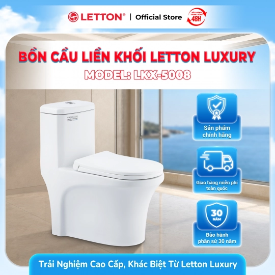 Bàn Cầu LETTON LUXURY LKX-5008