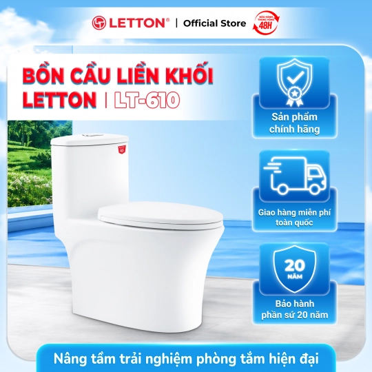 Bàn Cầu LETTON LT - 610