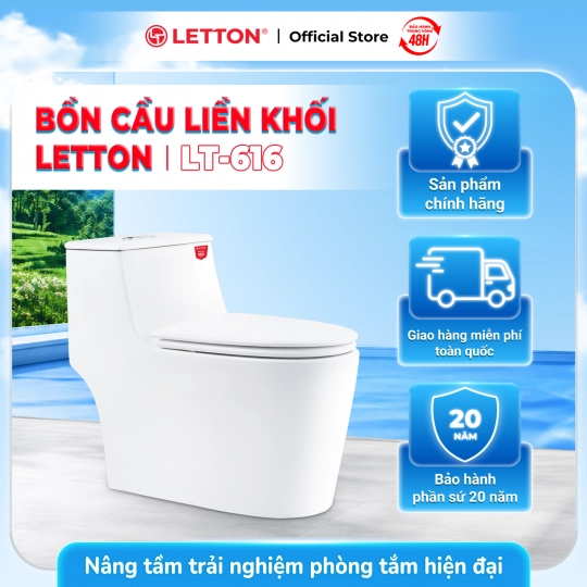 BÀN CẦU LETTON LT - 616