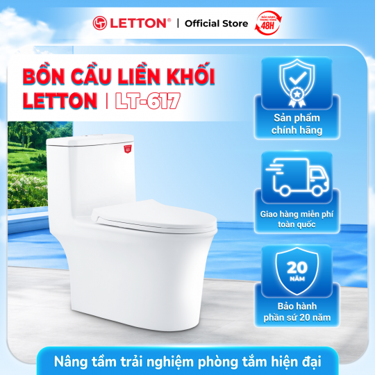Bàn Cầu LETTON LT - 617