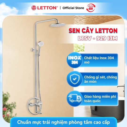 Sen Cây Nóng Lạnh Inox 304 LETTON LTSV - 929 I3M