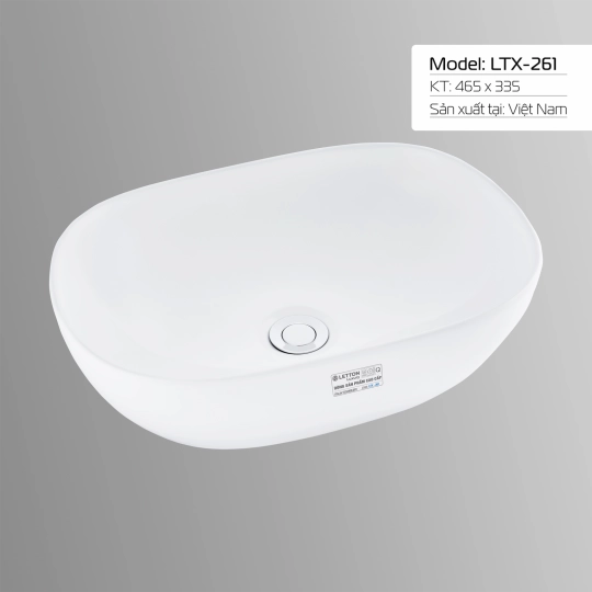 LAVABO LETTON LTX - 261